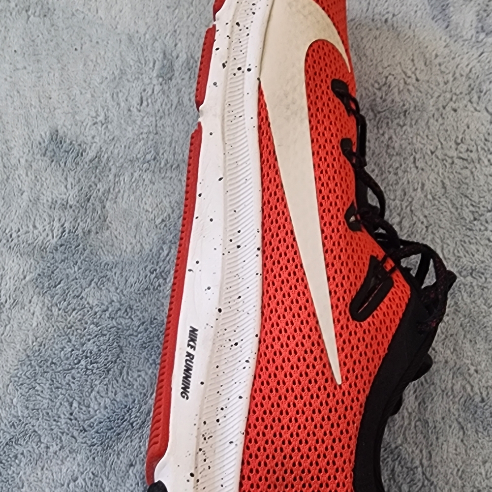 Nike Red and White Running Shoes